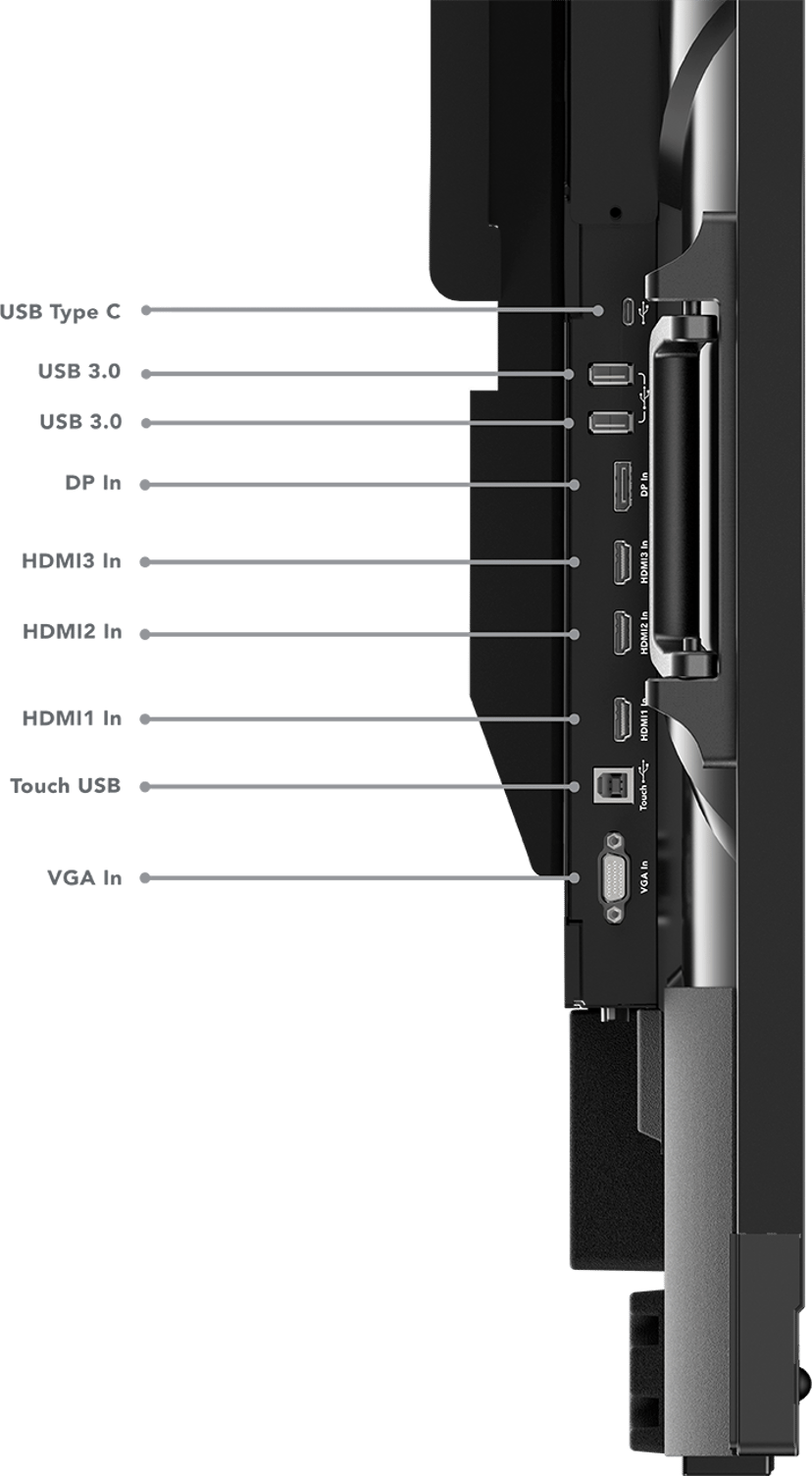 Lenovo ThinkVision T86 Smart LFD 86" 4K 86" 86" 3840 × 2160pixels 3840 × 2160pixels VA VA 16:9 16:9 60Hz 60Hz