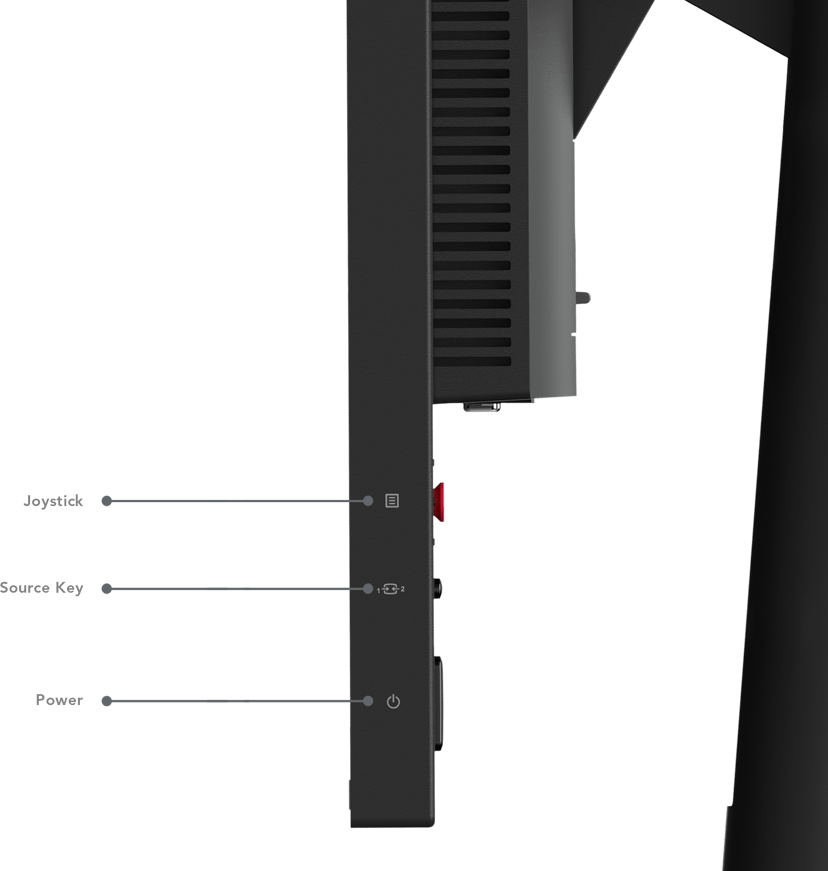 Lenovo ThinkVision T24d-30 - (Fyndvara klass 2) 24" 1920 × 1200pixels IPS 16:10 100Hz