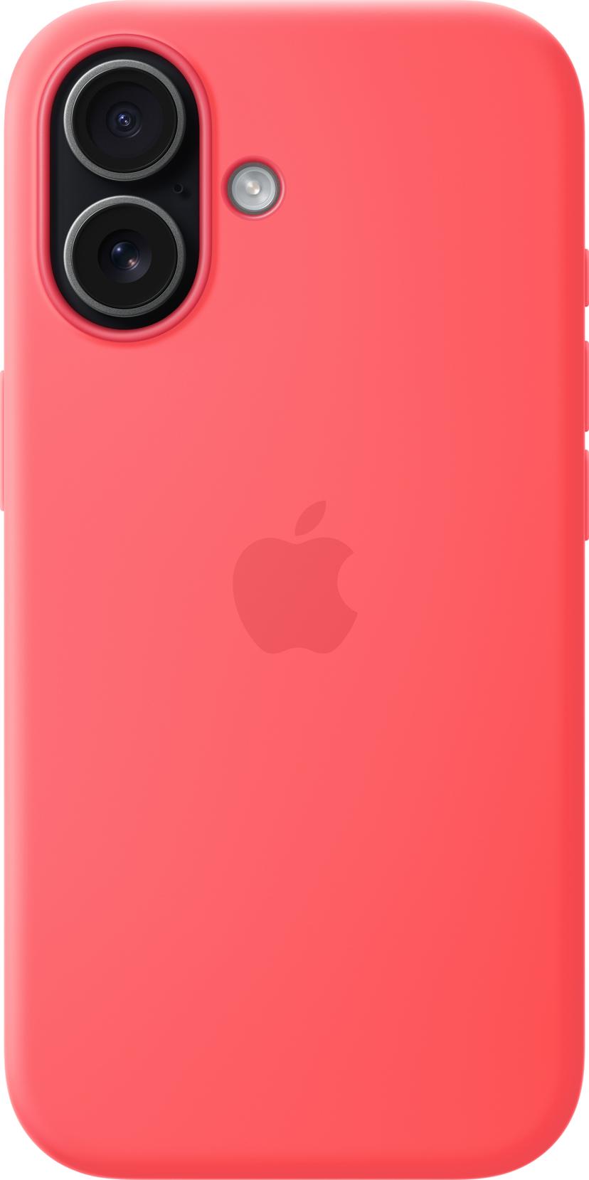 Apple Silikonskal med MagSafe iPhone 17 Guava