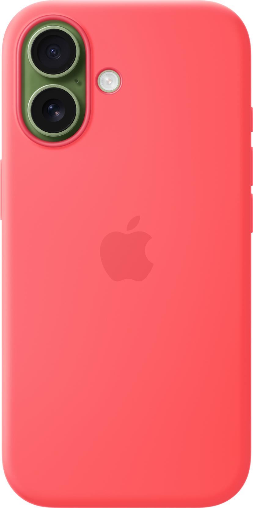 Apple Silicone Case With MagSafe iPhone 17 Guava