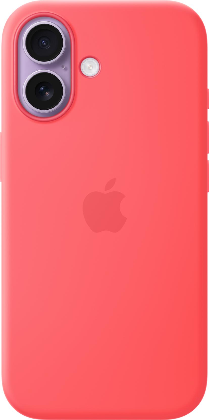 Apple Silicone Case With MagSafe iPhone 17 Guava