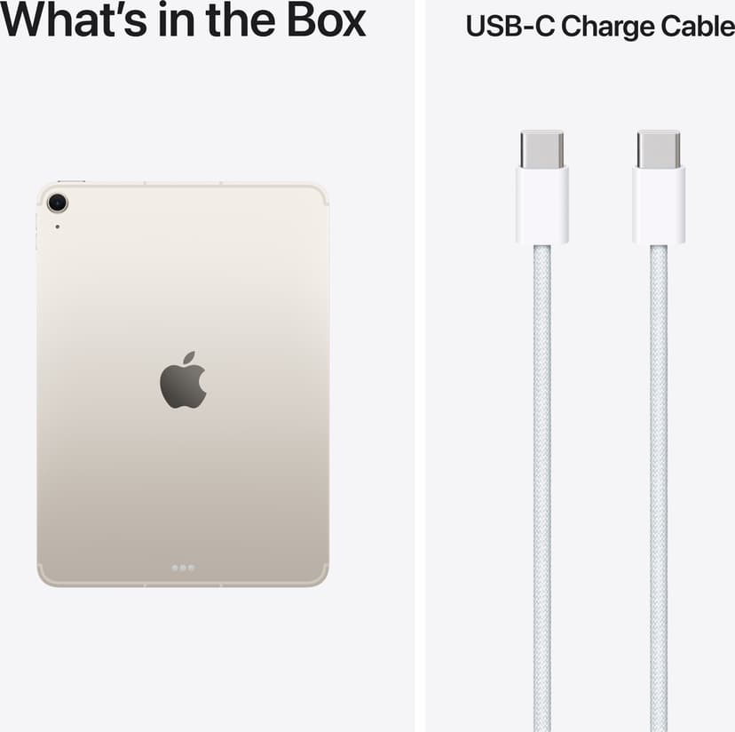 Apple iPad Air (2026) Wi-Fi + Cellular 12GB 11" Apple M4 128GB Stjerneskær