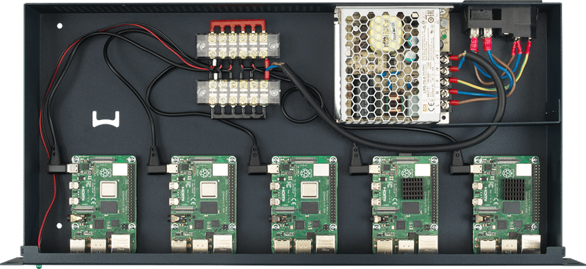 Rackmountit Rackmount.IT RM-PI-T1 monteringskit Svart