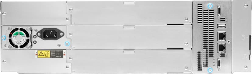 HPE MSL3040 Scalable Base Module Lagringsautomatikklaster og bibliotek Tape-kassett LTO