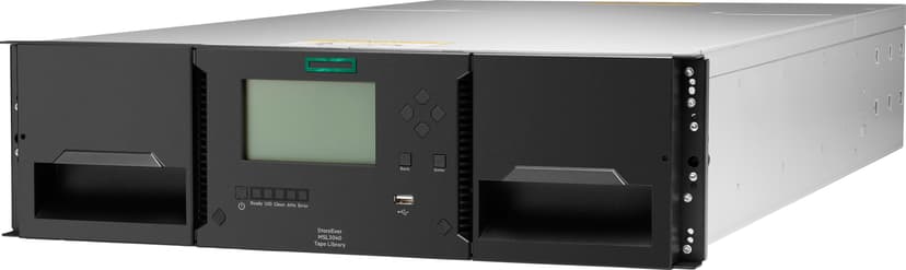 HPE MSL3040 Scalable Base Module Lagringsautomatikklaster og bibliotek Tape-kassett LTO