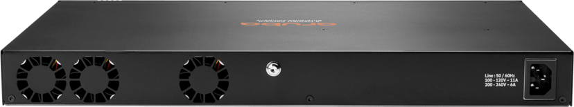 HPE Aruba Networking Aruba 6300F 48-port 1GbE & 4-port SFP56 hanterad L3 Gigabit Ethernet (10/100/1000) 1U Grå