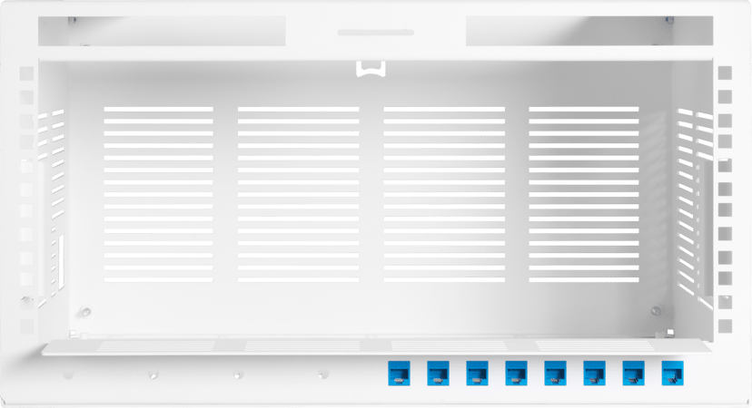 Rackmountit Rackmount.IT ER-E4-WHT palvelinteline 4U Seinään asennettava laitekehikko Valkoinen