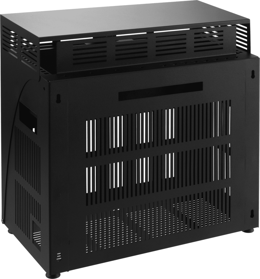 Rackmountit Rackmount.IT ER-E4-BLK rack 4U Väggmonterad rack Svart