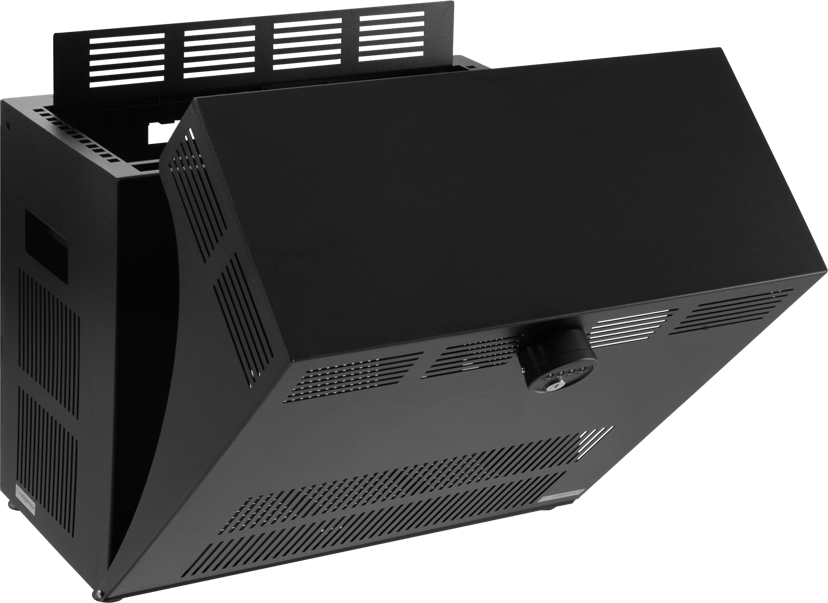 Rackmountit Rackmount.IT ER-E4-BLK rack 4U Väggmonterad rack Svart