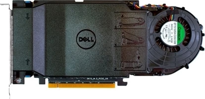 Dell PCIe SSD Gen4 Full Hight Card Holds Up To 4x M.2 Solid State-drive
