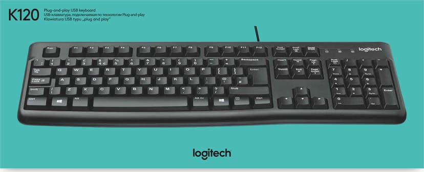Logitech K120 Langallinen Kansainvälinen (US)