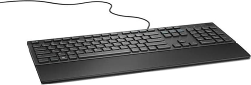 Dell KB216 USB Multimedia tangentbord Kabel Nordisk