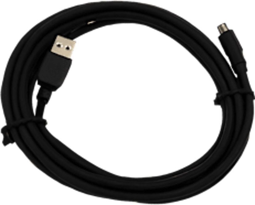 Logitech USB-kabel för Meetup och Group USB-A till USB-C 5m 5m USB-A USB-C Svart