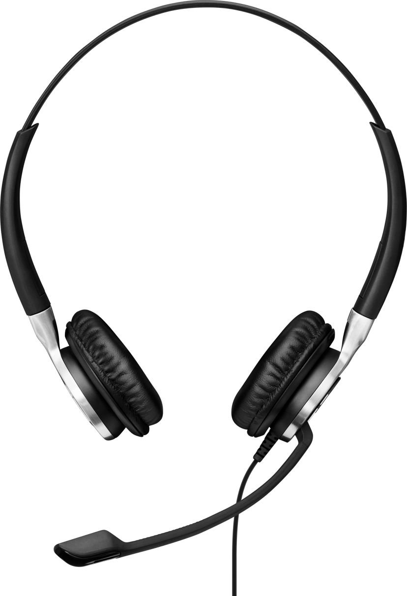 EPOS IMPACT SC 668 Stereo Silver, Svart