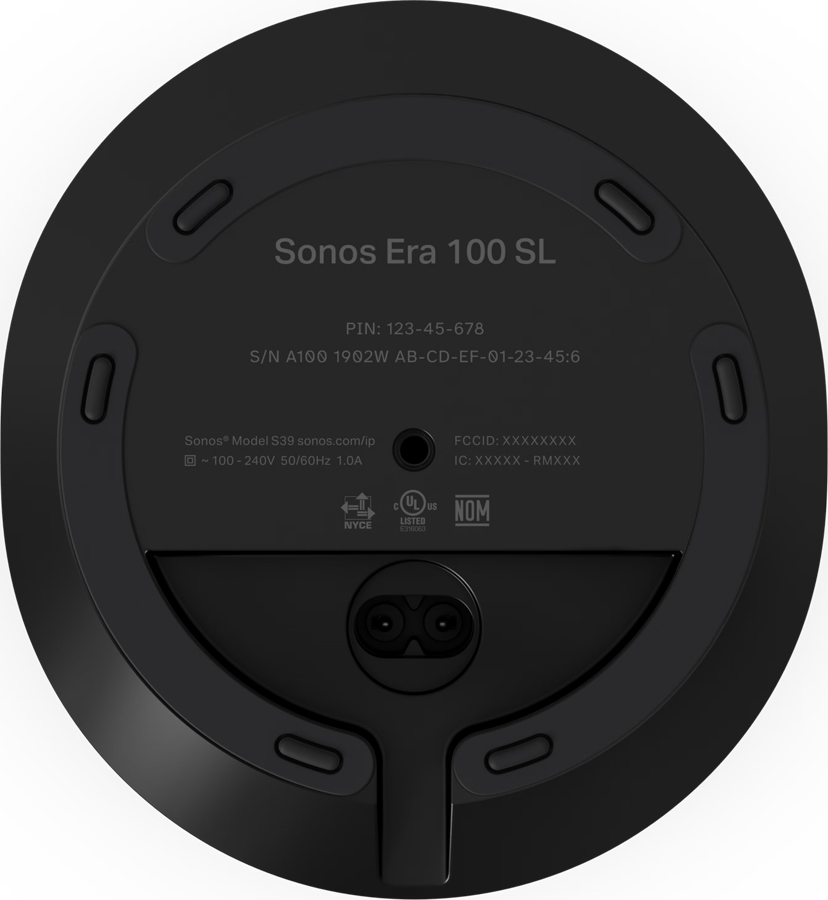 SONOS ERA 100 SL Musta