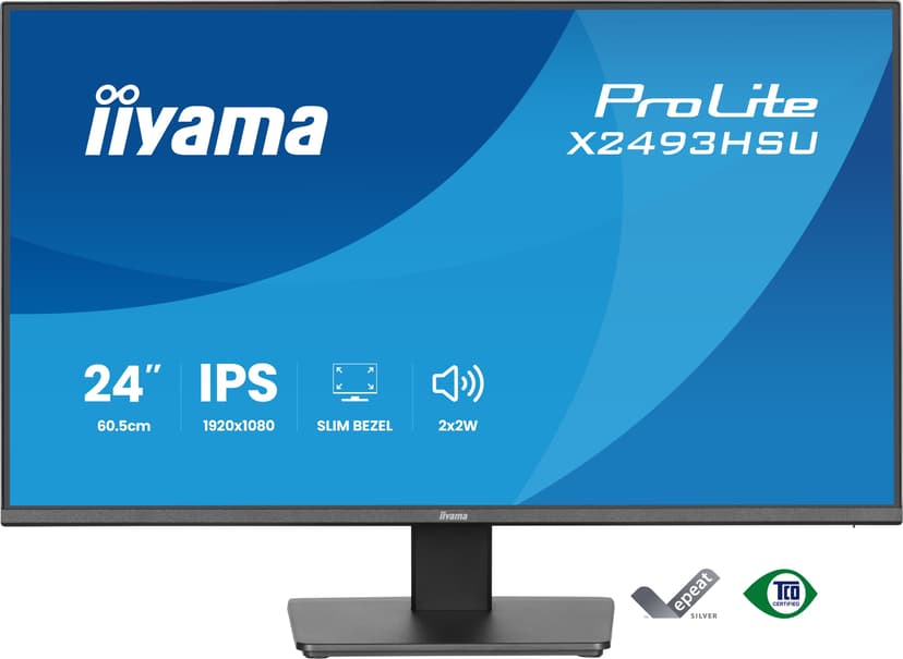 iiyama ProLite X2493HSU-B1 23.8" 1920 × 1080pixels IPS 16:9 120Hz