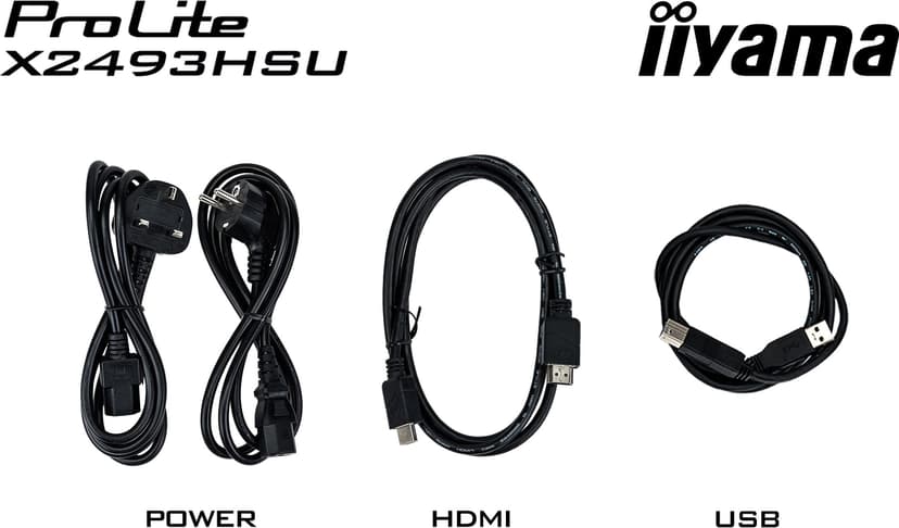 iiyama ProLite X2493HSU-B1 23.8" 1920 × 1080pixels IPS 16:9 120Hz