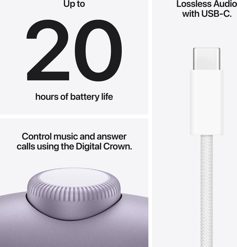 Apple AirPods Max 2 Stereo USB-C Purppura