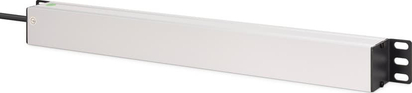 Digitus DN-95440 energiedistributie 9 AC-uitgang(en) 1U Zwart, Zilver