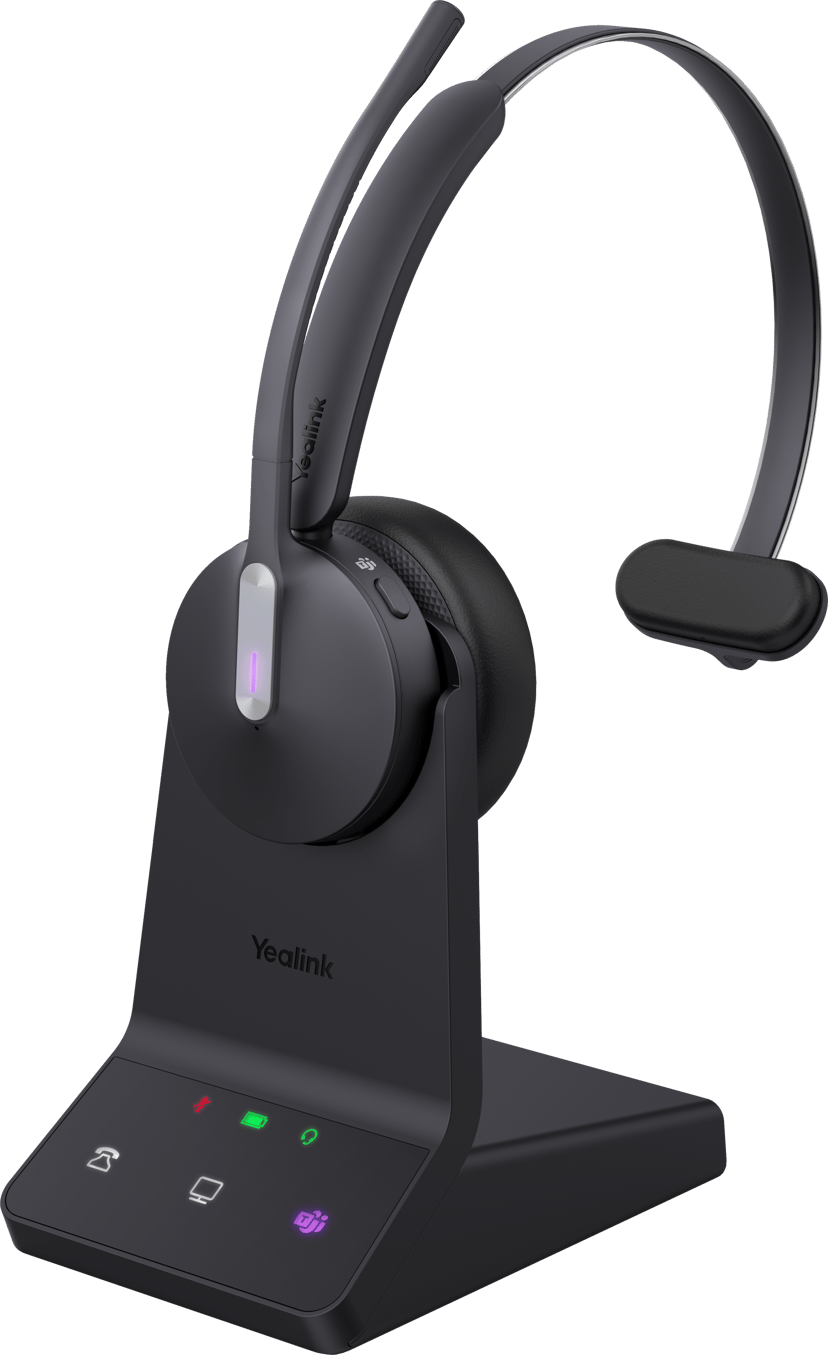 Yealink WH64 Mono USB-C Microsoft Teams Zwart