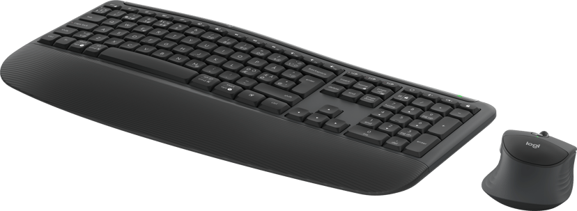 Logitech Signature Comfort Plus MK880 for Business Trådlös Nordisk