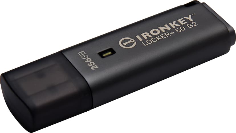 Kingston IronKey Locker Plus 50 G2 128GB USB-A Svart