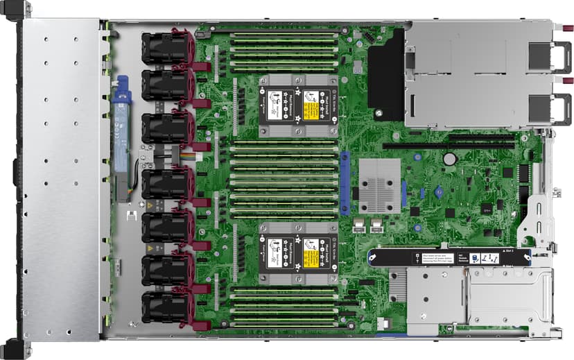 HPE ProLiant DL360 Gen10 5218 2.3GHz 16-core 1P 32GB-R P408i-a NC 8SFF 800W PS Server palvelin 0 GB Teline ( 1U ) Intel® Xeon® Gold 2,3 GHz DDR4-SDRAM