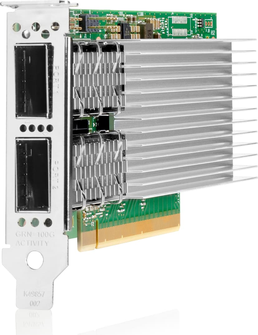 HPE Intel E810-CQDA2 Ethernet 100Gb 2-port QSFP28 Adapter for Intern Ethernet / Fiber 100 Mbit/s