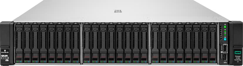 HPE ProLiant DL385 Gen10 Plus v2 7313 3.0GHz 16-core 1P 32GB-R MR416i-a 8SFF 800W PS Server palvelin 0 GB Teline ( 2U ) AMD EPYC 2,9 GHz DDR4-SDRAM