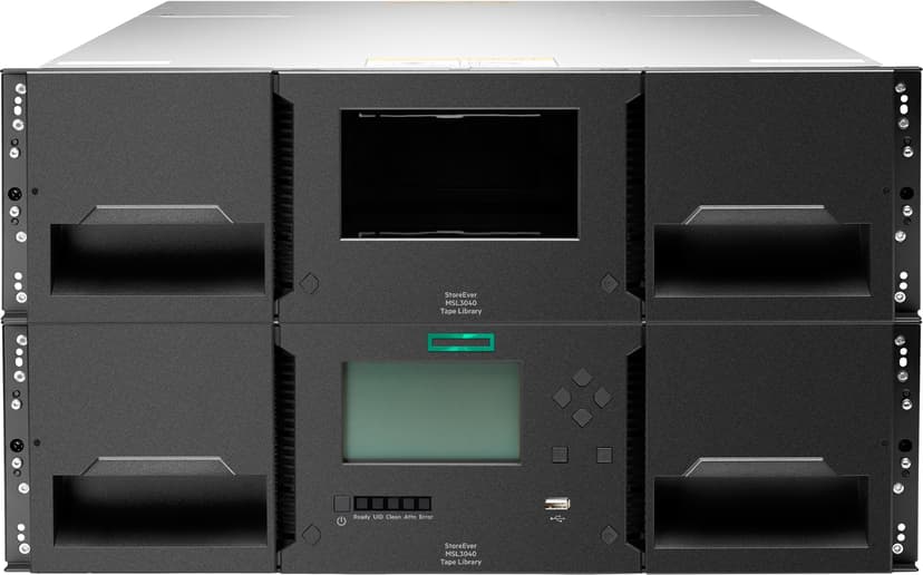 HPE MSL3040 Scalable Base Module Automatisk bandladdare och bibliotek för lagring Bandkassett LTO