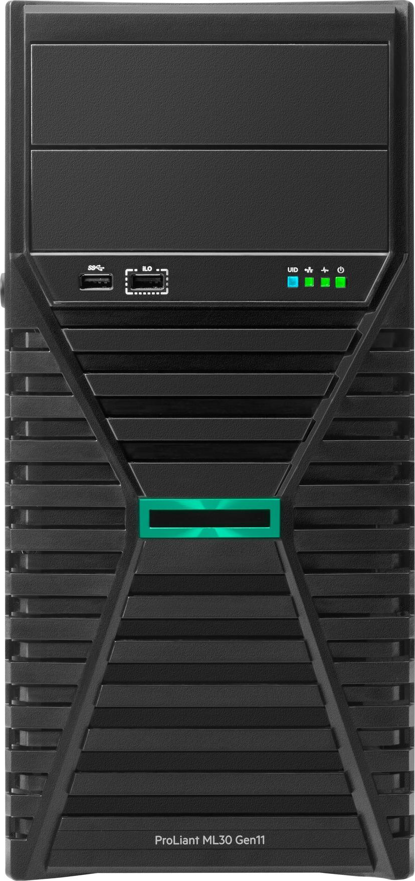 HPE ProLiant ML30 Gen11 E-2436 2.9GHz 4-core 1P 16GB-U 8SFF-HP 800W PS Server palvelin Torni (4U) Intel® Xeon® 2,9 GHz DDR5-SDRAM