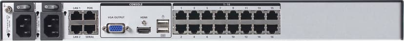 Aten KN2116VB-AX-U KVM-bryter Svart