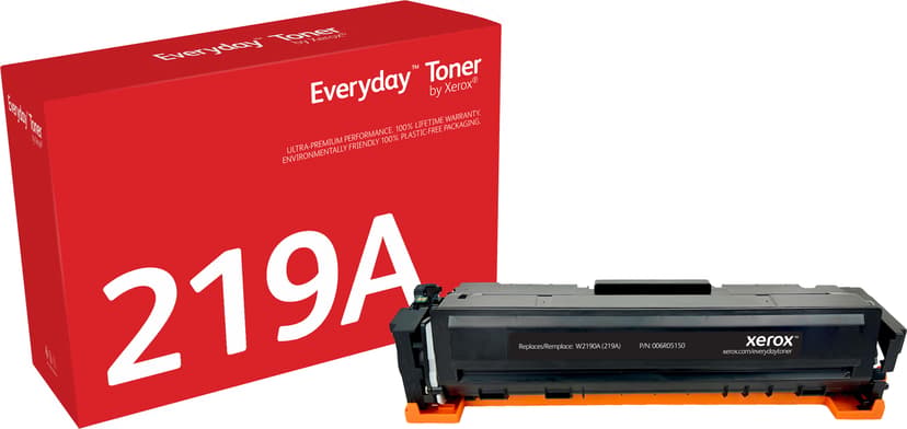 Xerox Everyday toner erstatter HP 219A sort (W2190A) 1,3K