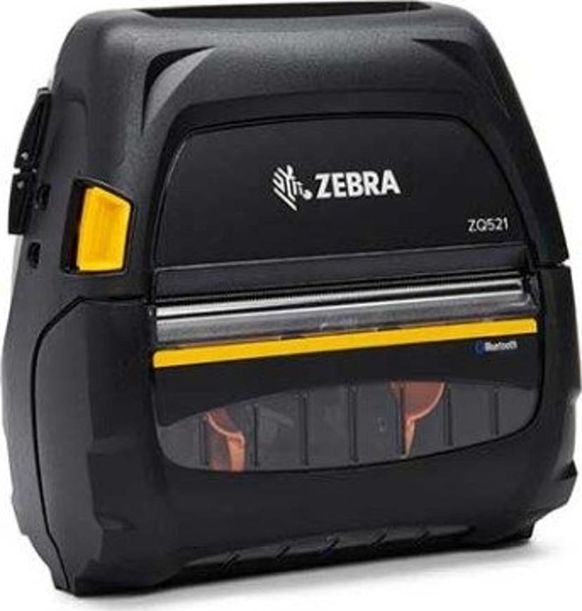 Zebra ZQ521 DT 203dpi-skärm 113 mm BT/WiFi RFID med batteri