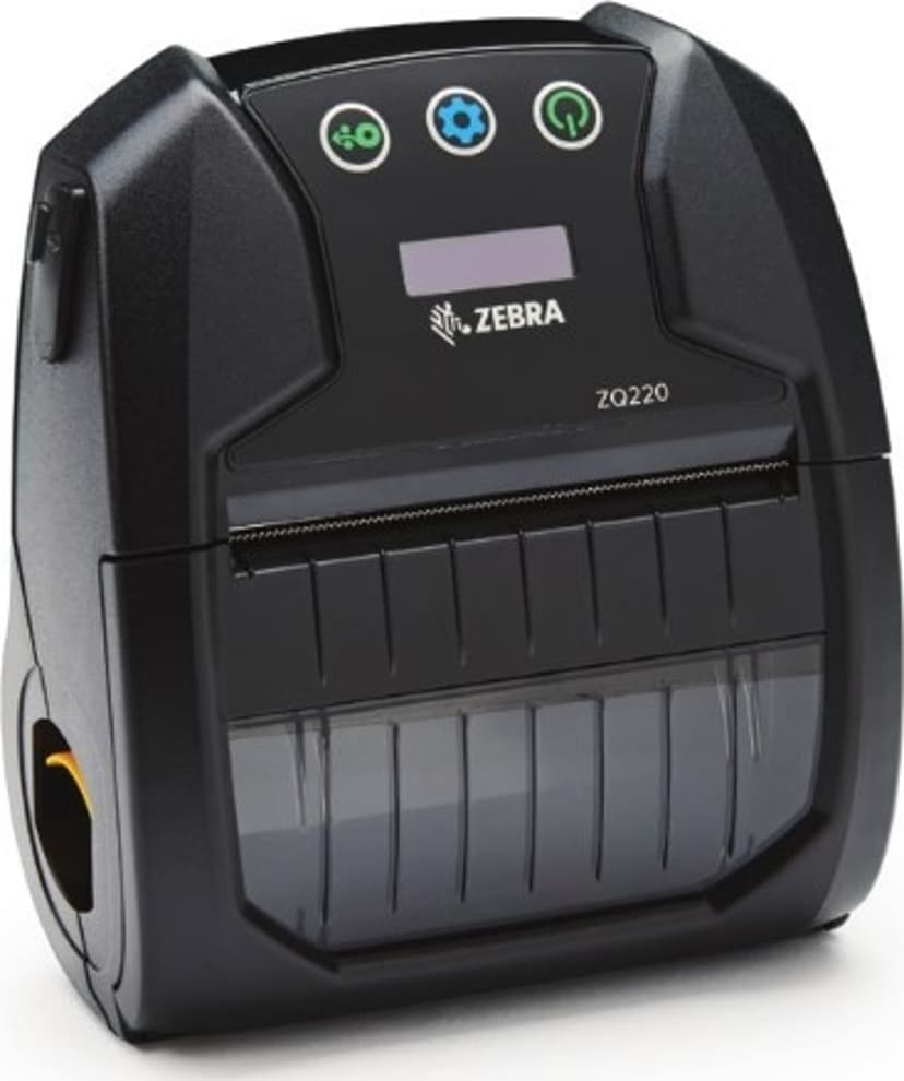 Zebra ZQ220 DT 203 dpi 80 mm USB-sett BT/NFC med batteri