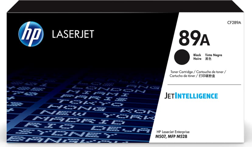 HP Värikasetti Musta 89A 5K - M507/M528