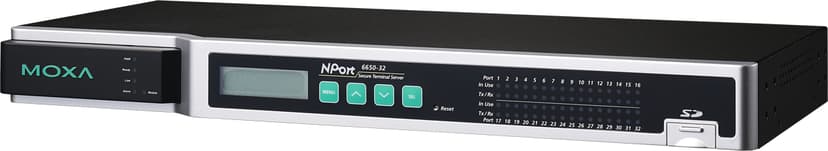 Moxa Nport 6610-32 seriell server med 32 portar