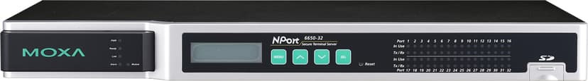 Moxa Nport 6610-32 seriell server med 32 portar