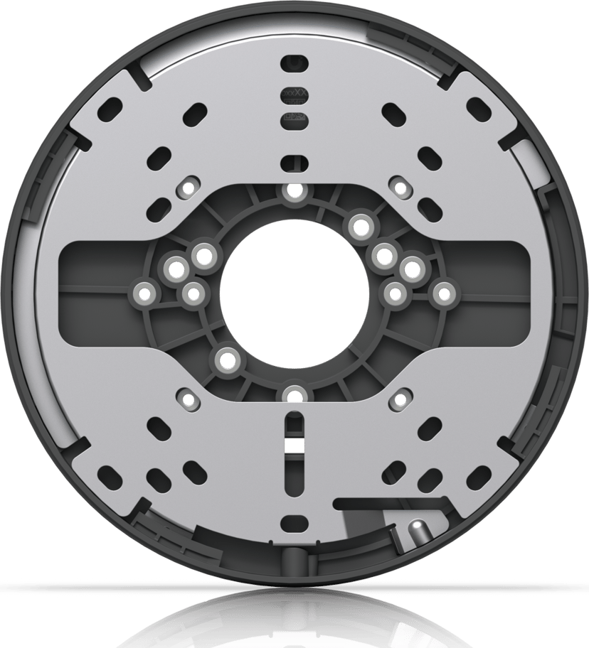 Ubiquiti Gang Box Mounting Plate Black