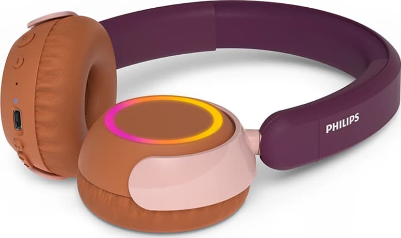 Philips TAK4200 for Kids Stereo Lilla, Oransje, Rosa