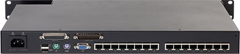 APC KVM0116A KVM-switchar Rackmontering Svart