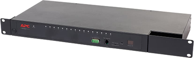 APC KVM0116A KVM-switchar Rackmontering Svart