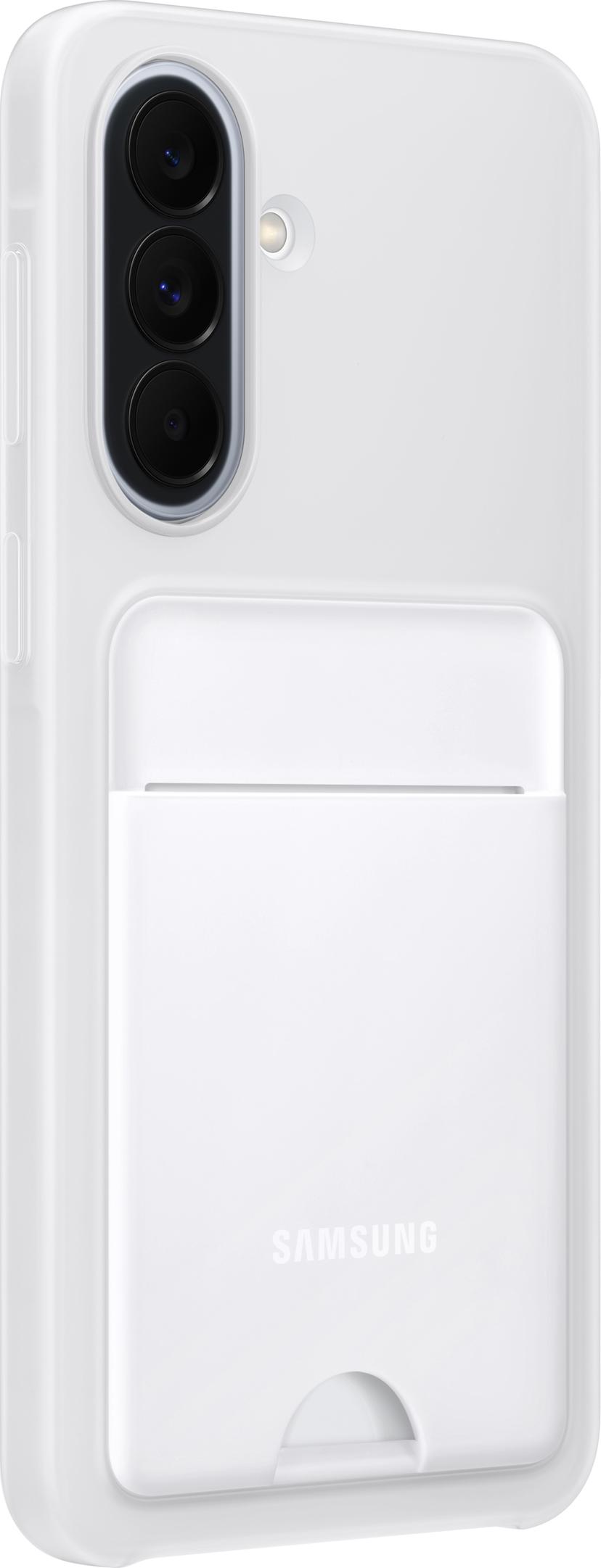 Samsung Card Slot Case Samsung Galaxy A37 Vaaleanharmaa