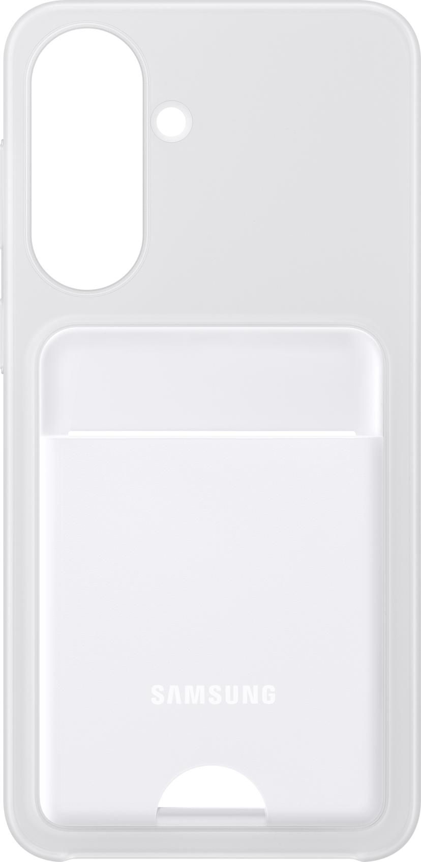Samsung Card Slot Case Samsung Galaxy A57 Vaaleanharmaa