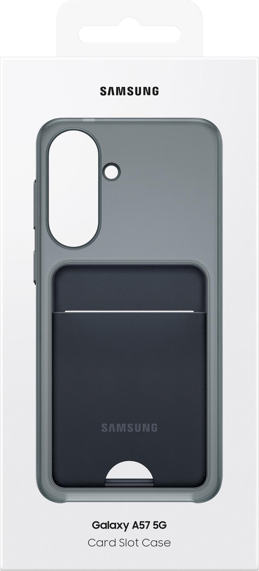 Samsung Card Slot Case Samsung Galaxy A57 Sort