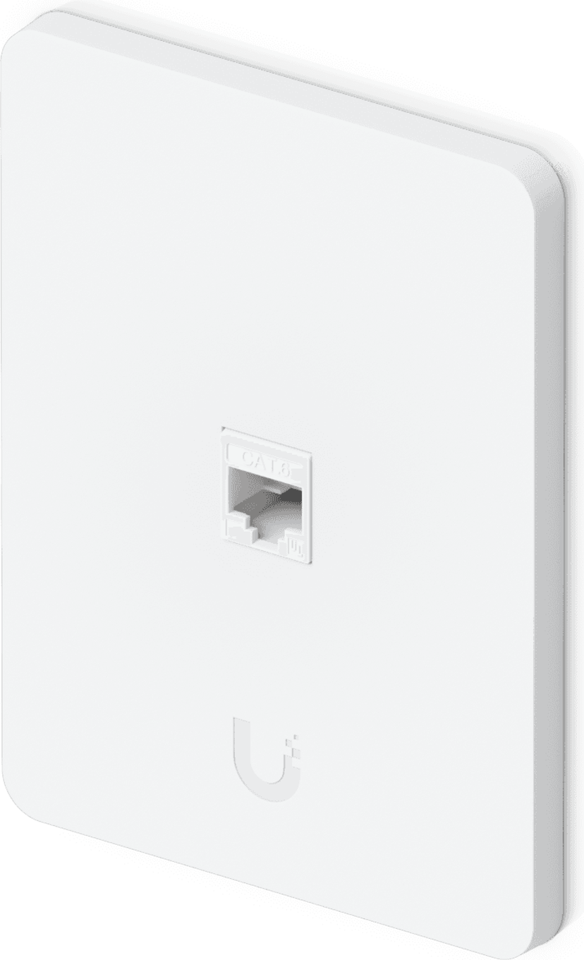 Ubiquiti UACC-WP-KEYSTONE-V-1P platta och ram till strömbrytare och vägguttag Vit