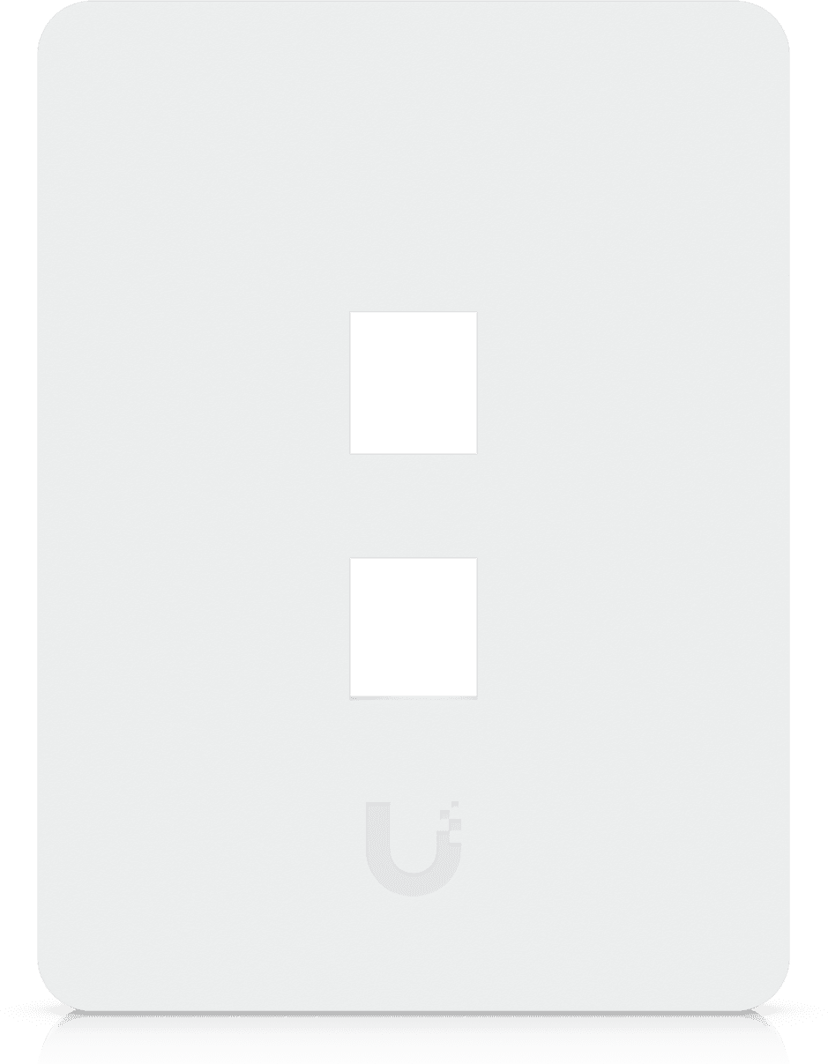 Ubiquiti UACC-WP-KEYSTONE-V-2P kontakt beskyttelse-plate Hvit