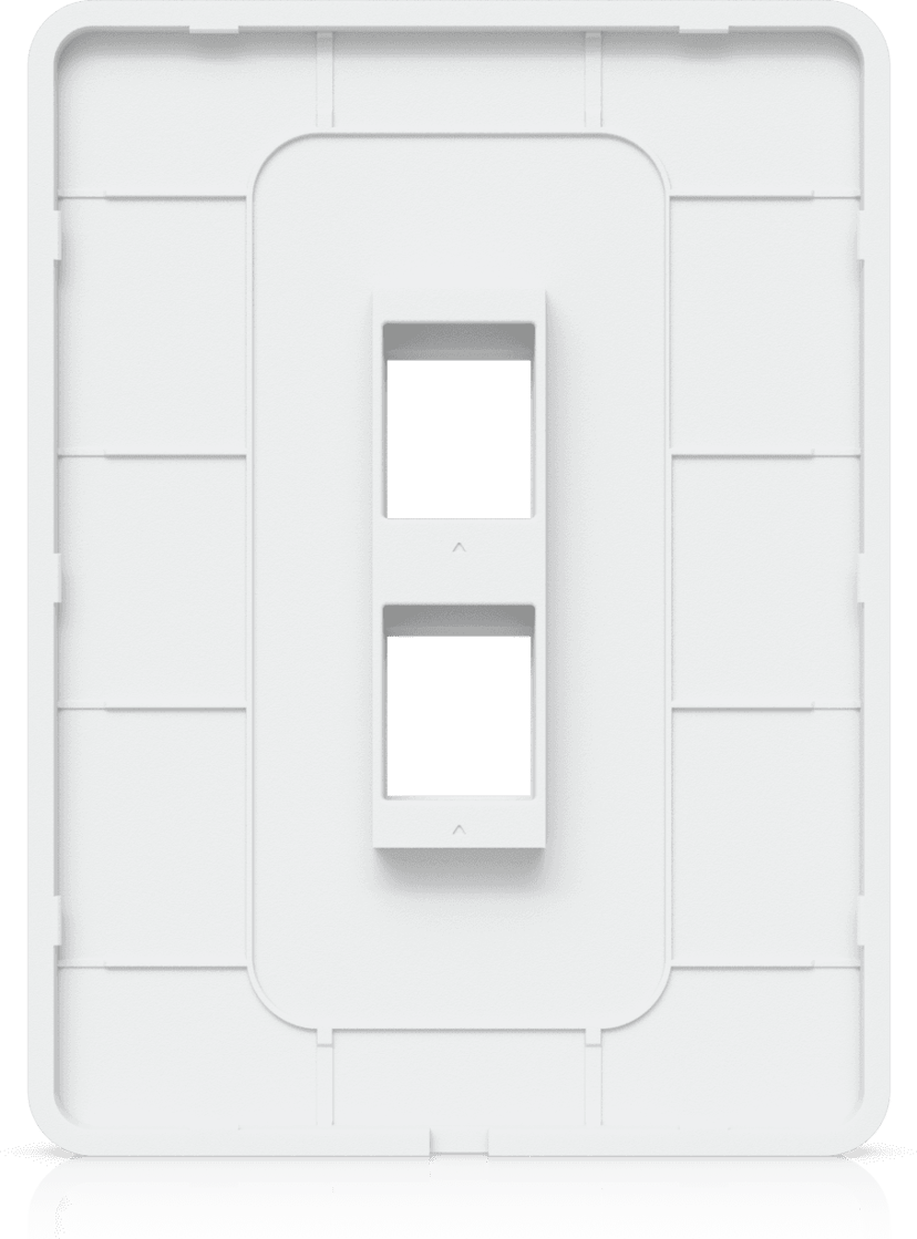 Ubiquiti UACC-WP-KEYSTONE-V-2P kontaktplade & kontakthætte Hvid
