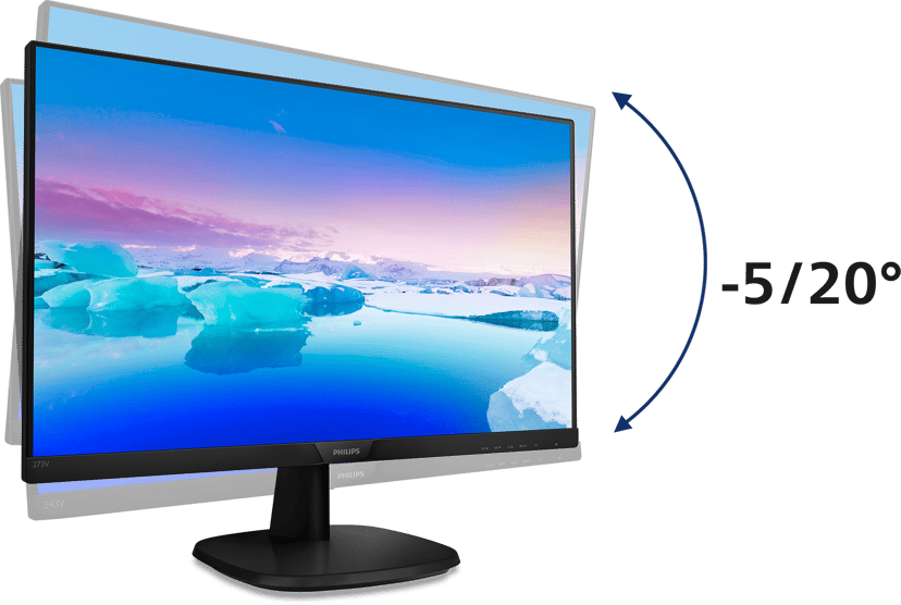 Philips V-Line 273V7QDSB 27" 1920 × 1080pixels IPS 16:9 75Hz