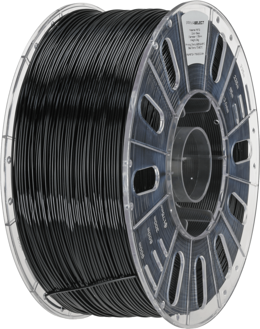 Prima Filaments PrimaSelect PETG Musta 1,75 mm 3 kg